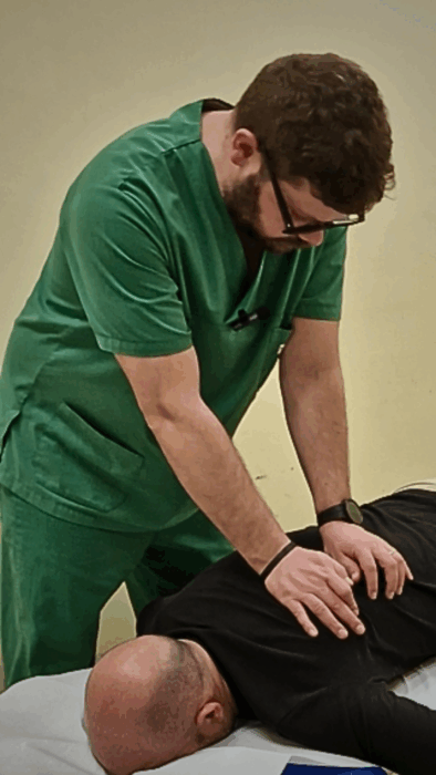 Marco Santilli in studio